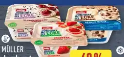 Aldi Nord Müller Joghurt mit der Ecke Erdbeere Angebot