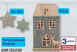 Aldi Nord Home Creation LED-Filzdekoration Angebot