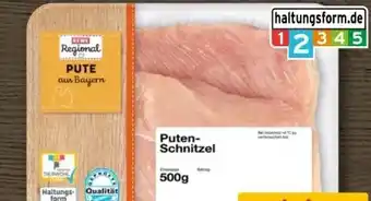 REWE Center Rewe Regional Puten-Schnitzel Angebot