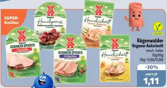 Aktiv Irma Rügenwalder Veganer Aufschnitt Angebot