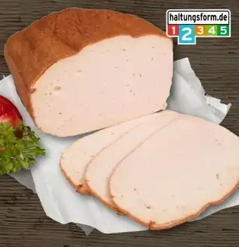 REWE Center Metzgerei Wilhelm Brandenburg Bayrischer Leberkäse Angebot