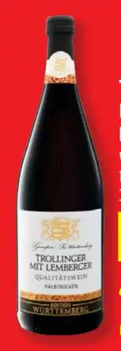 Lidl WZG Trollinger mit Lemberger Angebot
