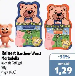 Aktiv Irma Reinert Bärchen-Wurst Mortadella Angebot