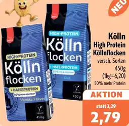 Aktiv Irma Kölln High Protein Köllnflocken Angebot