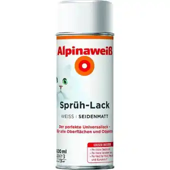 toom Baumarkt Alpina Sprühlack Alpinaweiß Angebot
