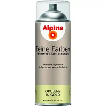 toom Baumarkt Alpina Sprühlack Feine Farben Angebot