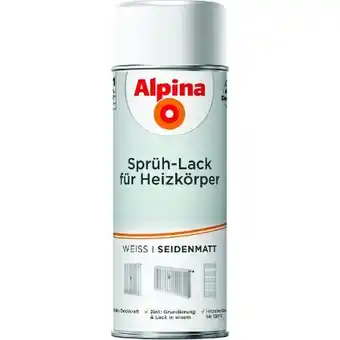 toom Baumarkt Alpina Weißlack für Heizkörper Angebot