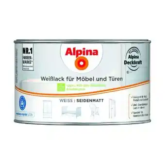 toom Baumarkt Alpina Alpinaweiß Weißlack Angebot