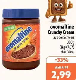 Aktiv Irma ovomaltine Crunchy Cream Angebot