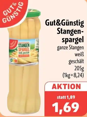 Aktiv Irma Gut&Günstig Stangenspargel Angebot