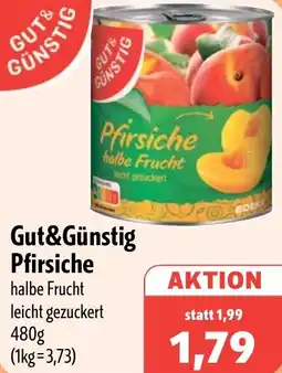 Aktiv Irma Gut&Günstig Pfirsiche Angebot