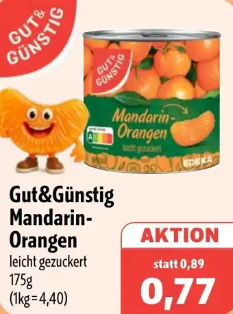 Aktiv Irma Gut&Günstig Mandarin Orangen Angebot