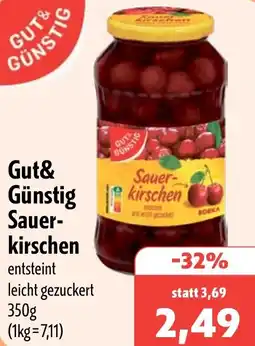 Aktiv Irma Gut& Günstig Sauerkirschen Angebot