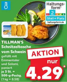 Kaufland TILLMAN'S Schnitzeltasche vom Schwein Angebot