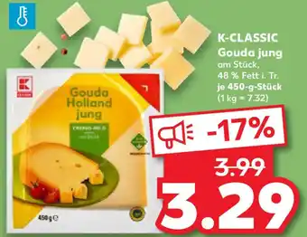 Kaufland K-CLASSIC Gouda jung Angebot