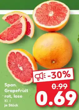 Kaufland Span. Grapefruit rot, lose Angebot