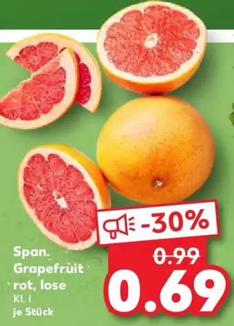 Kaufland Span. Grapefruit rot, lose Angebot