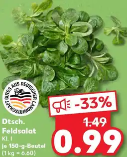 Kaufland Dtsch. Feldsalat Angebot