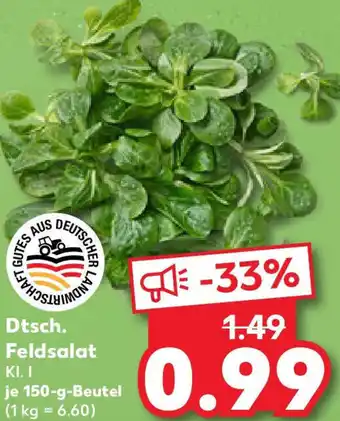 Kaufland Dtsch. Feldsalat Angebot