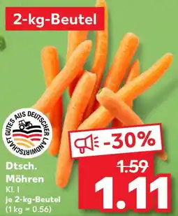 Kaufland Dtsch. Möhren Angebot