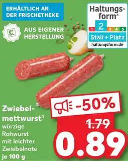 Kaufland Zwiebelmettwurst Angebot
