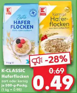 Kaufland K-CLASSIC Haferflocken Angebot