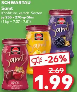 Kaufland SCHWARTAU Samt Angebot