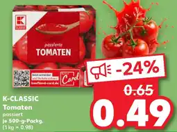 Kaufland K-CLASSIC Tomaten Angebot