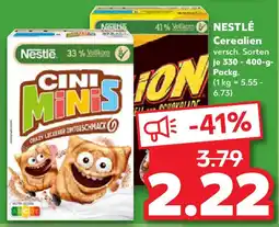 Kaufland NESTLÉ Cerealien Angebot