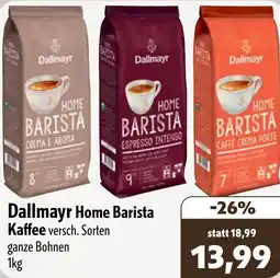 Aktiv Irma Dallmayr Home Barista Kaffee Angebot