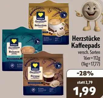 Aktiv Irma EDEKA Herzstücke Kaffeepads Angebot