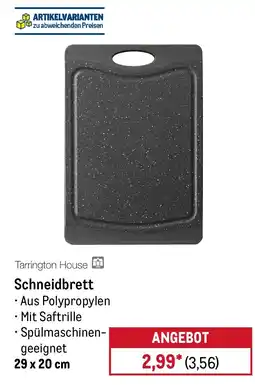METRO Tarrington House Schneidbrett Angebot