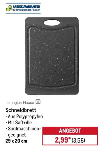 METRO Tarrington House Schneidbrett Angebot