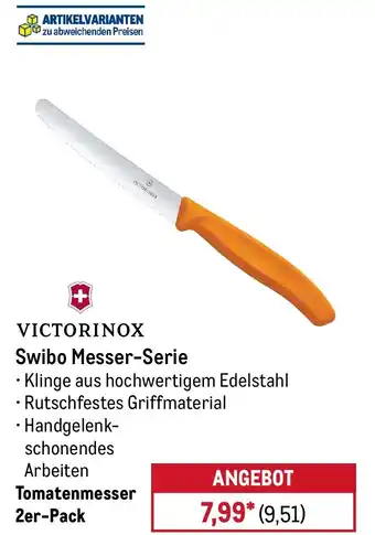 METRO VICTORINOX Swibo Messer-Serie Angebot