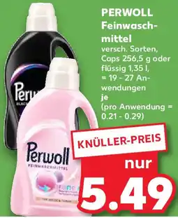 Kaufland PERWOLL Feinwaschmittel Angebot