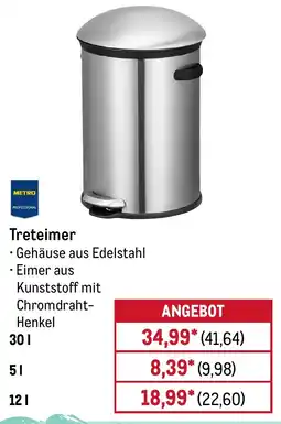 METRO METRO PROFESSIONAL Treteimer 30 l Angebot