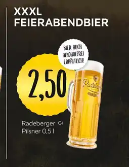 XXXLutz Radeberger pilsner 0,5 l Angebot