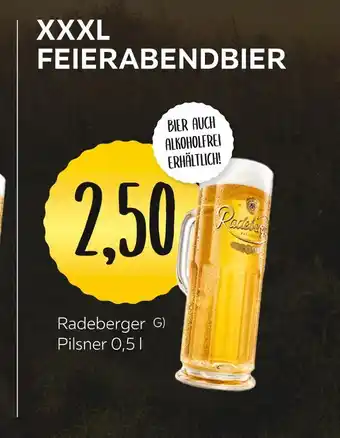 XXXLutz Radeberger pilsner 0,5 l Angebot
