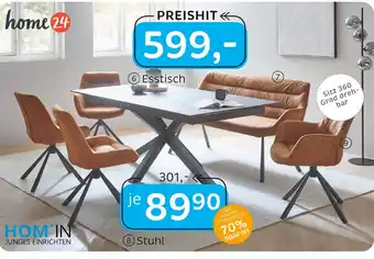 XXXLutz Home24 oder hom`in esstisch Angebot