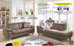 Hardeck Steinpol polsteria wohnlandschaft lava Angebot