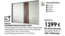 Hardeck Rauch schwebetürenschrank tegio Angebot