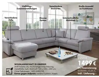 Hardeck Wohnlandschaft ze-em09003 Angebot