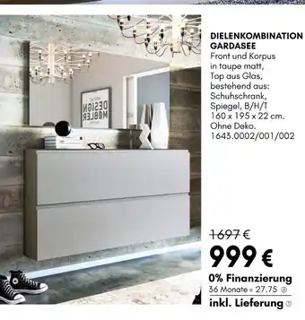 Hardeck Dielenkombination gardasee Angebot