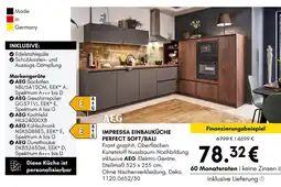 Hardeck Impressa einbauküche perfect soft/bali Angebot