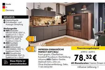 Hardeck Impressa einbauküche perfect soft/bali Angebot