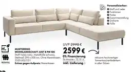 Hardeck Musterring wohnlandschaft just b pm 100 Angebot