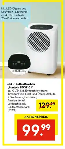Hellweg Hantech elektr. luftentfeuchter tech 10 Angebot