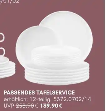 Hardeck Passendes tafelservice Angebot