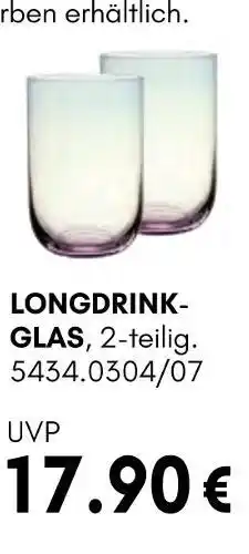 Hardeck Villeroy & boch longdrink-glas Angebot