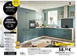 Hardeck Vito einbauküche clare Angebot